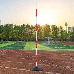 Pólos do treinamento da agilidade, barra do obstáculo, ajuda do futebol, acessório do treinamento, velocidade profissional, futebol, sinal pólo - Image 4