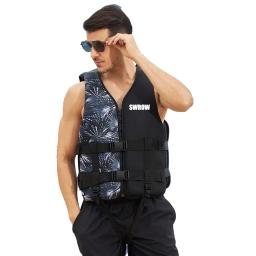 Casaco salva-vidas para adultos e crianças, impressão requintada, neoprene, esportes aquáticos, caiaque, canoagem, surf, rafting - Image 2