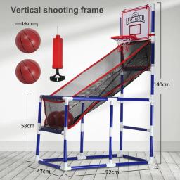 Indoor Basketball Shooting Machine, Jogos de Interação Pai-Filho, Basketball Shooting Sports Atividades - Image 4