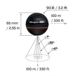 Mais profundo pro plus 2.0 castável e portátil wifi fish finder profundidade finder para caiaques barcos na costa pesca no gelo/sonar inteligente - Image 6