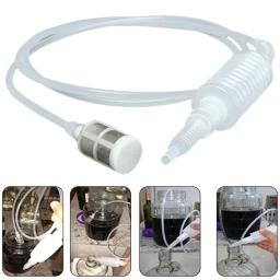 Kit de ferramentas de fabricação de cerveja, de plástico, sistema de filtro de mangueira de sifão manual, fermentação de vinho, acessórios de válvula de escape - Image 1