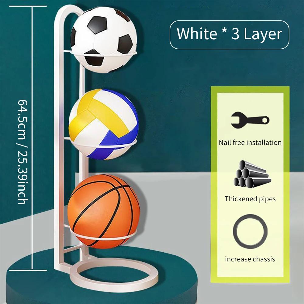 Crianças indoor rack de armazenamento de basquete casa colocar bolas cesta de armazenamento de futebol colocado prateleira jardim de infância suporte de vôlei - Image 1