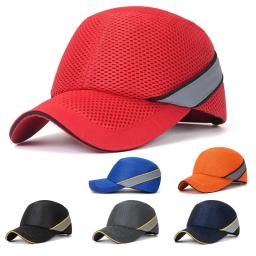 Capacete protetor de segurança do trabalho Tampa de colisão casca interna dura Estilo de chapéu de beisebol para o trabalho Loja de fábrica - Image 1