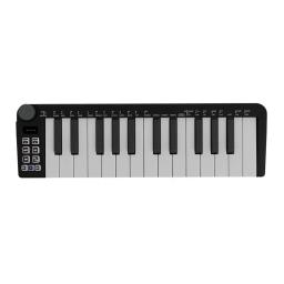 Mini USB MIDI teclado controlador com acordes inteligentes, modos de escala, arpejador para produção musical, 25 teclas - Image 6