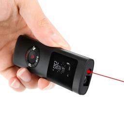 Mini medidor de distância a laser inteligente, 40m/60m, telêmetro infravermelho, recarregável por usb, portátil, ferramentas de alcance a laser - Image 1