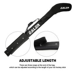 EALER-Saco de Hóquei com um ombro, Leve, Impermeável, Ajustável, Equipamento Ice, Preto, Novo, HB200, 2022 - Image 3