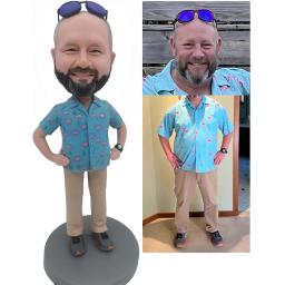 Bobbleheads personalizados para suas fotos, conjunto completo de figuras de ação bobblehead feitas à mão exclusivas personalizadas, presentes - Image 1