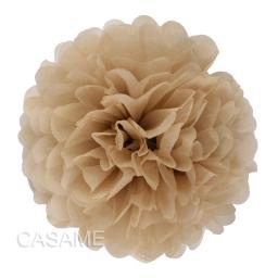 5 pçs 4 6 8 10 12 Polegada papel de tecido pom pom pompons festa de casamento papel pompom flor para decoração de casamento pompons aniversário bebê - Image 5