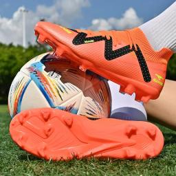 Qualidade Futebol Botas Chuteiras, Durável e Leve Futebol Tênis, Sapatos de Futsal Confortáveis, Haaland, Atacado, Sociedade Sociedade - Image 6