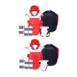 Multifuncional Professional Taekwondo Protective Gear Set, Groin Guard, Uniforme para Casa, Ginásios, Instalação simples - Image 2