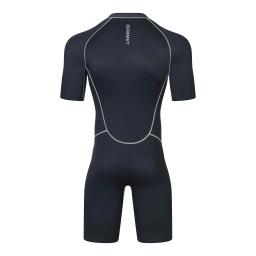 Fato de neoprene masculino, manga curta, zíper frontal, mergulho, surf, manter aquecido, novo, 1,5 m, 3m - Image 3