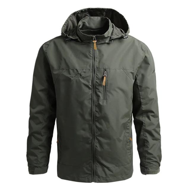 Jaqueta tática com capuz impermeável masculina, blusão ao ar livre, casaco esportivo, militar, tamanho europeu S-5XL, escalada de campo fina Outwear