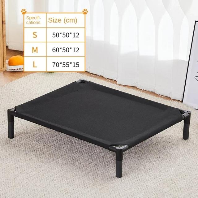 Cama Portátil Dobrável para Pets: Casinha de Cães e Gatos Removível e Lavável para Todas as Estações