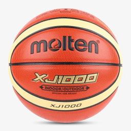 Bolas de basquete fundidas tamanho oficial 7/6/5 material pu bolas de alta qualidade ao ar livre indoor jogo treinamento feminino masculino baloncesto - Image 1