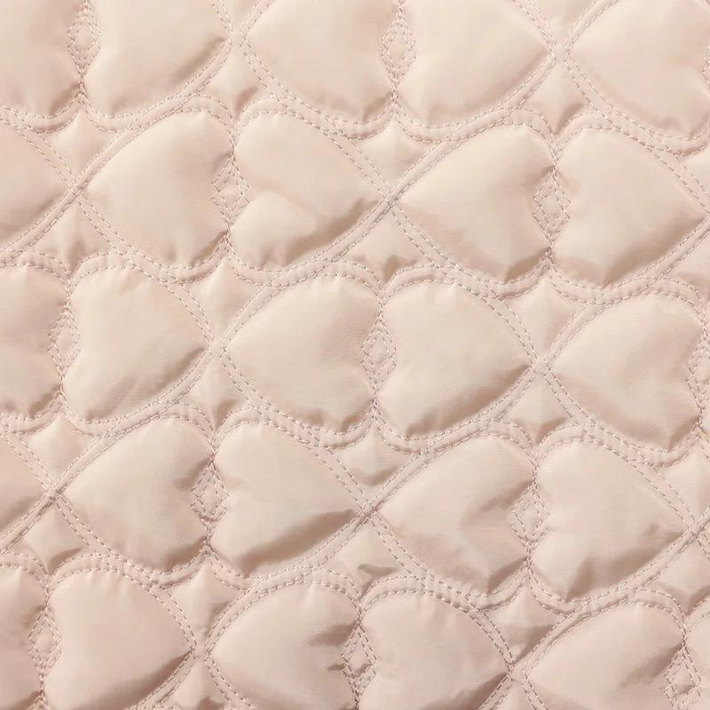 Tridimensional amor espessamento acolchoado interlinagens tecido de algodão diy feito à mão para forro de casaco de inverno jaqueta acolchoada de algodão - Image 1