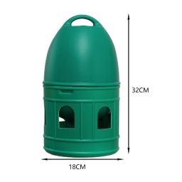Bebedor automático do distribuidor da água do pássaro, papagaio, periquito, pombo, pato, pomba, alimentador com punho de suspensão, potenciômetro, 3L, 5L - Image 6