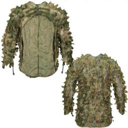 Terno Ghillie respirável para a Turquia, Equipamento de Caça, Material Camuflagem, Jaqueta e Calças Camuflagem Woodland, Caça - Image 1