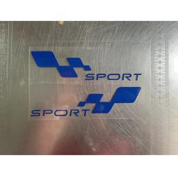 Comprar 2 obter 1 esporte livre adesivo de carro novo à prova dwaterproof água para renault estilo do carro para todas as tampas carro preto branco vermelho amarelo azul - Image 6