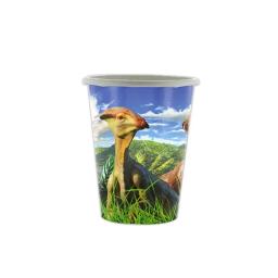 Jurassic Dinosaur Theme Louça descartável, copo, placas, festa de aniversário infantil, balão de látex, Banner Decoração, Novo - Image 2