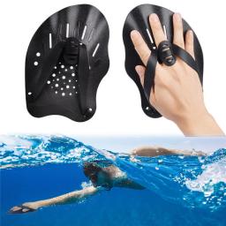 Nadadeiras de natação Treinamento Ajustável Hand Webbed Luvas, nadadeiras, luvas Pad, homens mulheres crianças, Dropship, 1 par - Image 3