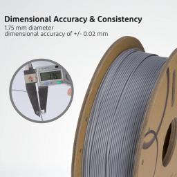 ELEGOO-PLA Filamento de plástico para impressora 3D, materiais de consumo para FDM, NEPTUNE 3 PRO, 1,75mm, 1kg - Image 2