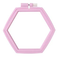 Hexagonal DIY Bordado Hoop Tool, Agulha Tradicional Chinesa, Ferramentas De Costura Doméstica, Artesanato, Ponto Cruz - Image 6
