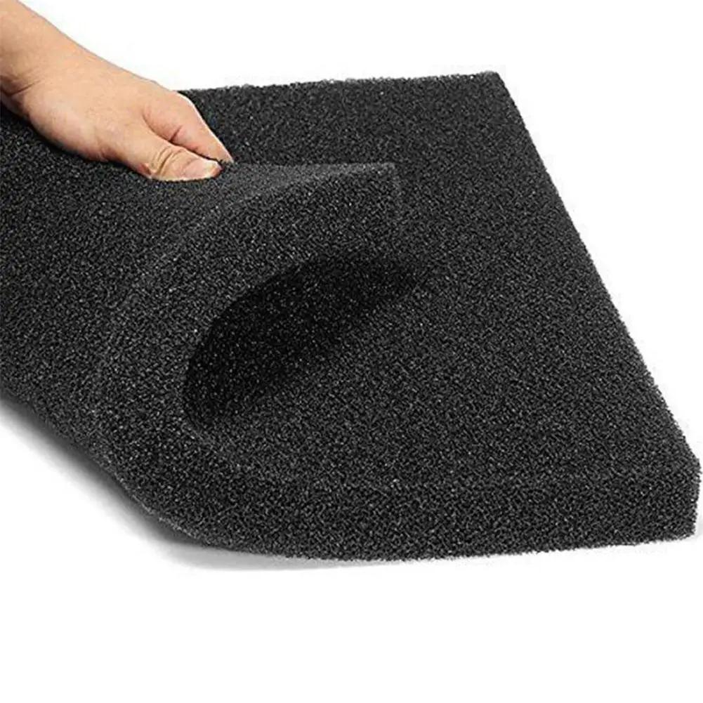 1 pçs peixes aquário purificado filtro de espuma bioquímica preto aquário lagoa esponja filtragem almofada material - Image 1