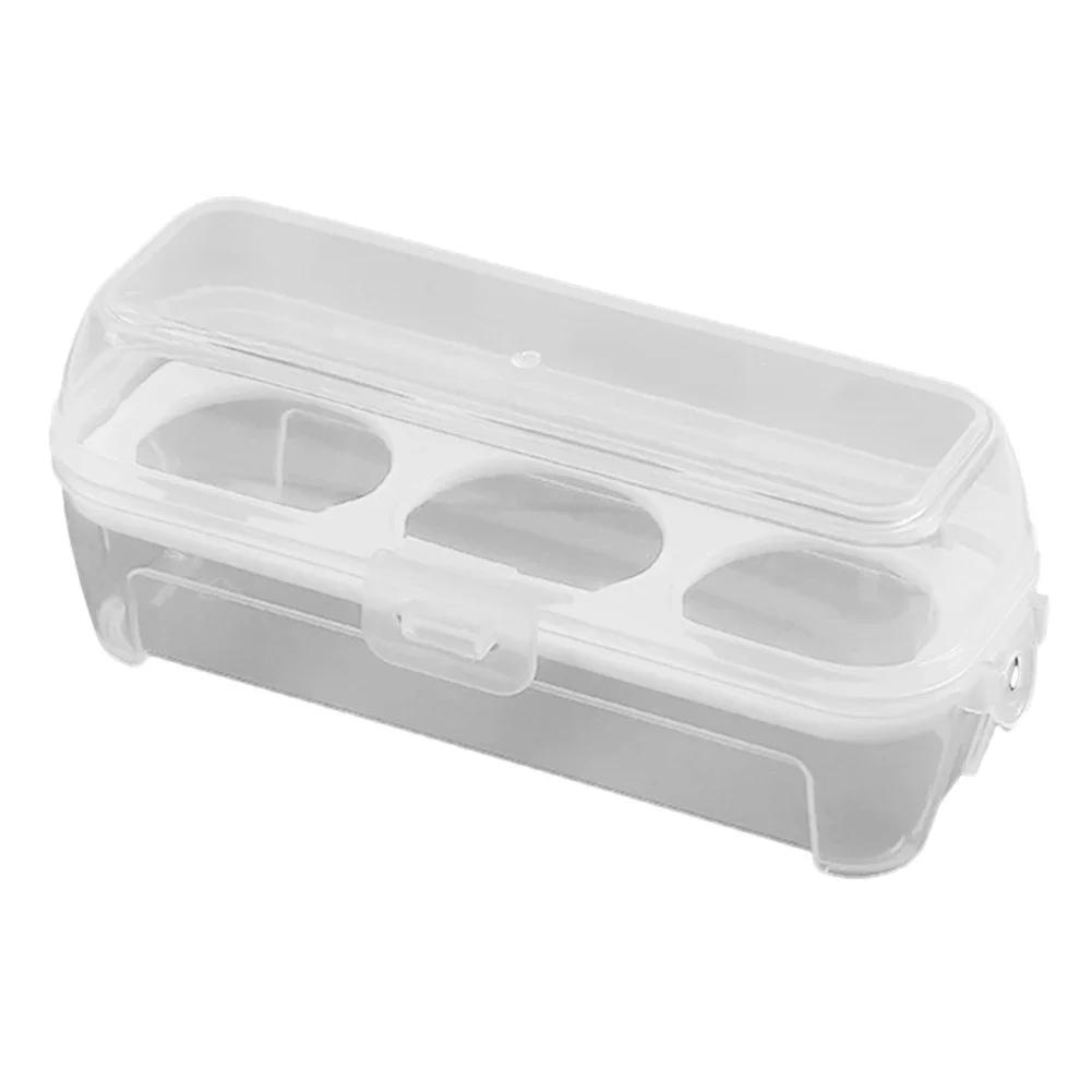 Caixa de armazenamento portátil à prova de choque, caixa do recipiente, organizador para acampamento ao ar livre, piquenique, 3 grades, 4 grades, 8 grades - Image 1