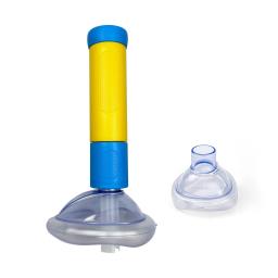 Kit de primeiros socorros de emergência para adultos e crianças, asfixia respiratória, anti asfixia, máscara facial artificial, resgate em casa, 2 tamanhos, 4 pcs/set - Image 6