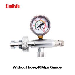 Estação de enchimento HPA Ar Comprimido, Recarga Adaptador de carregamento, Din Scuba Diving Tanque, garrafa grande para tanque pequeno, G5, 8 ", DIN 232/300 Bar - Image 5