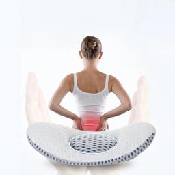 Buckwheat Sleep Pillow para mulheres grávidas, cama encosto, apoio da cintura, suporte da coluna, disco lombar, almofada respirável cintura - Image 2