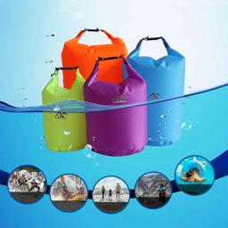 Saco impermeável seco ao ar livre, saco seco, sacos de engrenagem flutuante, apto para passeios de barco, pesca, rafting, natação, 5L, 10L, 20L, 40L, 70 L - Image 2