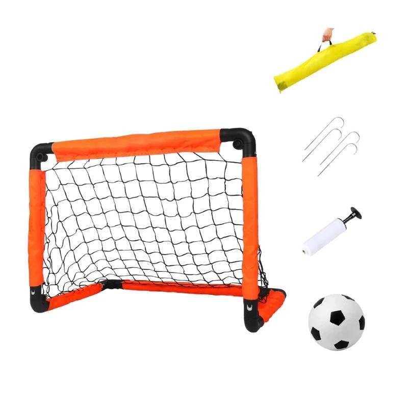 Portátil e dobrável rede de futebol para crianças, treinamento e jogo familiar - Image 1