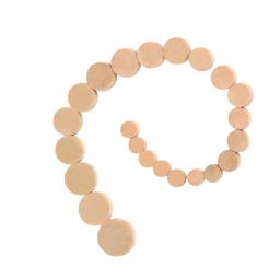 Cortiça Vento Instrumento Oboé Pads Set, Sound Hole Pad, Junta Peças De Reparo, 23 Pcs - Image 6