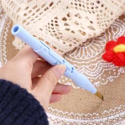 Kit ajustável de agulhas bordadas, Agulha mágica DIY, Ferramenta gancho do tapete, Agulha de latão grosso, Artesanato de feltro de lã, Ferramentas de picar - Image 1