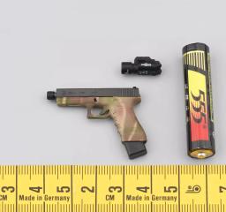 DAMTOYS-Brinquedos Secundários para Coldre de Arma, Modelo G17, Material PVC, Não Pode Ser Dispara, Equipe de Resposta Especial Russa, 1:6, 78097 - Image 5