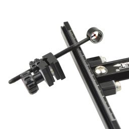 Arco e flecha Recurve Bow Sight, T Sight, Liga de alumínio, Acessórios para esportes ao ar livre, caça, tiro, treinamento, 6 polegadas, 1pc - Image 3