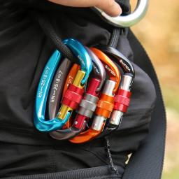 Carabiner profissional Key Hooks, Forma 25KN, Escalada Ascend, Segurança Master Lock, Mosquetão de proteção ao ar livre - Image 5