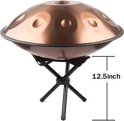Professional D Minor Steel Handpan Drum, instrumento de percussão para desempenho profissional, 9 10 12 14 22 polegadas, 432Hz - Image 6
