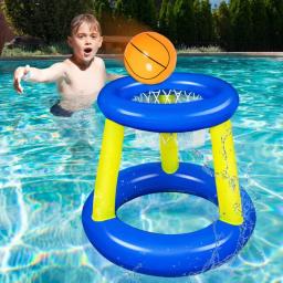 Carrinho De Basquete Inflável Explosões, brinquedos De Tiro Interativo, brinquedos De Piscina Exterior, brinquedos De água - Image 2