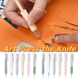 Art Utility Knife Pen Cut Stickers Scrapbooking Ferramenta De Corte Express Box Paper Cutting Knife School DIY Craft Supplies - Image 1