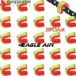 20 peças nock pontos arco e flecha corda nocking pontos arco fivela clipe para composto e recurvo arco - Image 1