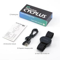 Cycplus h1 braçadeira medidor de freqüência cardíaca bluetooth 4.0 ant + monitor à prova dwaterproof água acessórios da bicicleta - Image 1