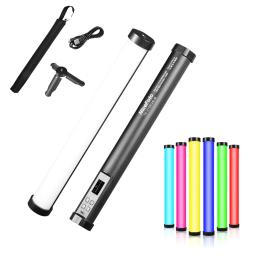 Nicefoto TC-210RGB rgb conduziu a vara portátil da varinha da luz da suficiência da cor completa 2500k-9900k brilho regulável 21 tipos efeitos especiais - Image 1