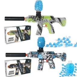 Pistola de brinquedo elétrica automática para adultos e crianças, bombas de água, pistolas airsoft, jogos ao ar livre, C Toy Gun - Image 6