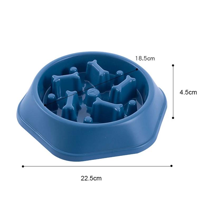 Tigela de comida anti-asfixia para cães, Alimentadores lentos para cães, Alimentador para animais de estimação dieta saudável - Image 1