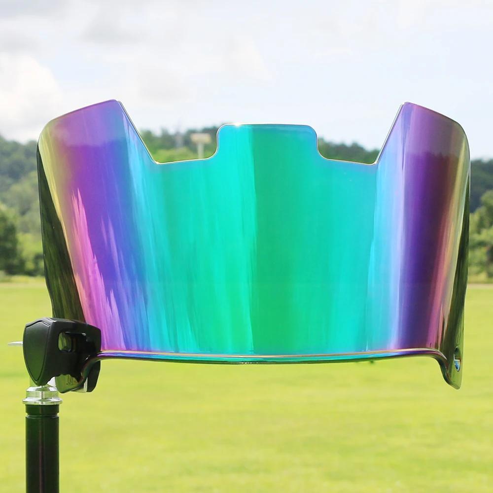 Futebol americano Viseiras com Clip Clear Anti-Fog Capacete, Rugby Eye Shield Visor para Adultos e Jovens, Cheap Fábrica de Vendas - Image 1