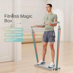 Portátil Pilates Bar Kit Com Bandas De Resistência, Stick Bar, Conjunto De Treinamento De Força, Home Gym, Equipamento De Treino - Image 1