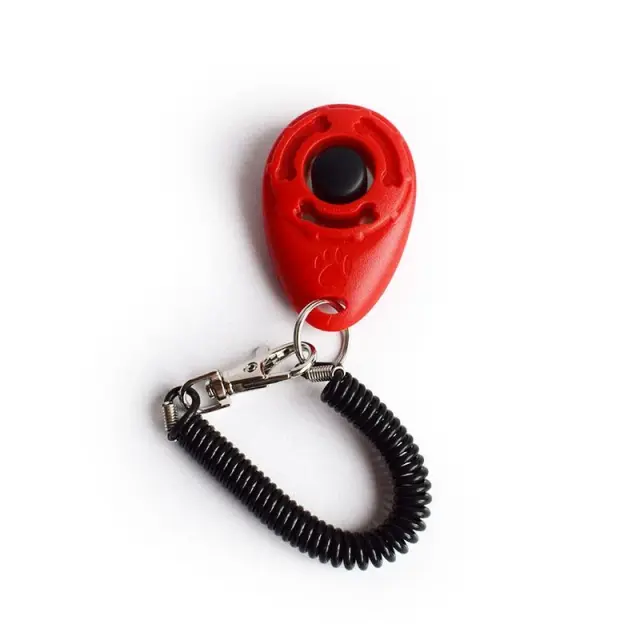 Treinamento Eficaz para Cães e Gatos com Clicker Ajustável e Som Atrativo, Ideal para Ajuda ao Treinador e Controle de Comportamento