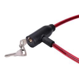 Bicicleta e trava de segurança Scooter com 2 chaves, cabo anti-roubo, bicicleta cabo, ciclismo, 8x640mm, 1 pc - Image 6